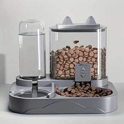 2-in-1 Automatic Cat Feeder & Water Bowl